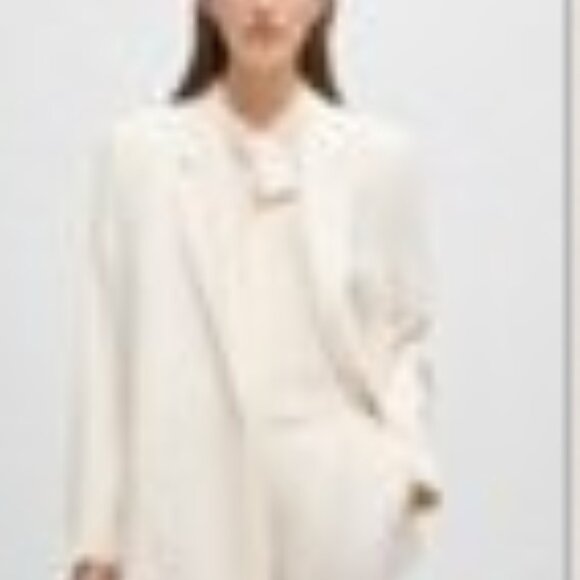 Hugo Boss Relaxed-fit jacket with feature button Size 4 NWOT - Picture 2 of 5